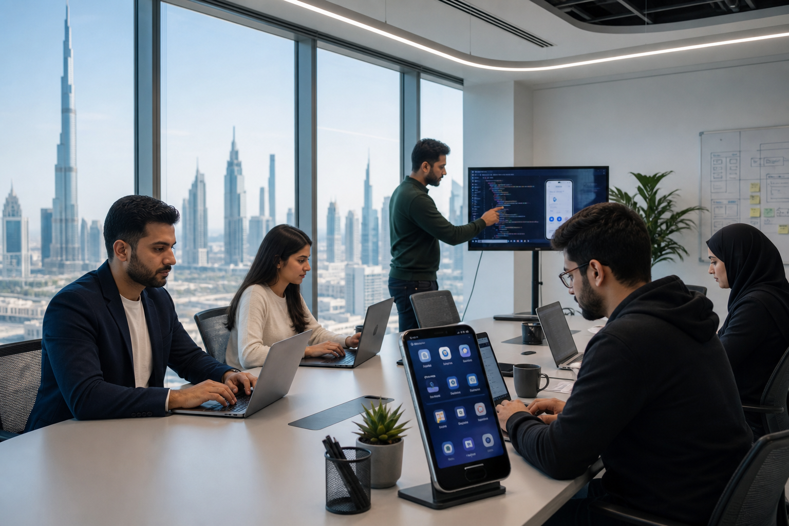 Mobile app development languages and technologies used by Dubai agencies